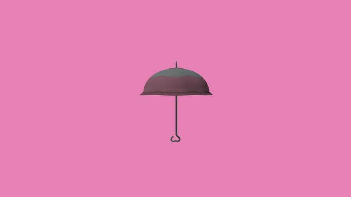 Super Smash Bros Ultimate - Peach’s Parasol – Kostenloses 3D-Modell STL