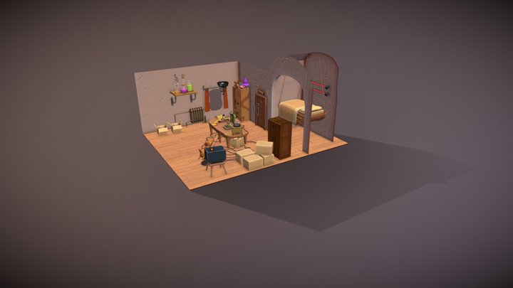 Lab_room 3D Model