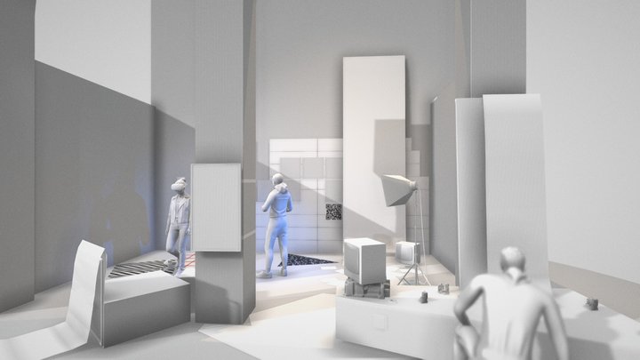 Exhibition Sketch ISEA2022 3D Model