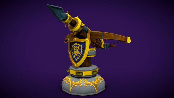 Crossbow 3D Model