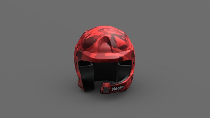 Stilo WRC DES / Helmet 3D Model