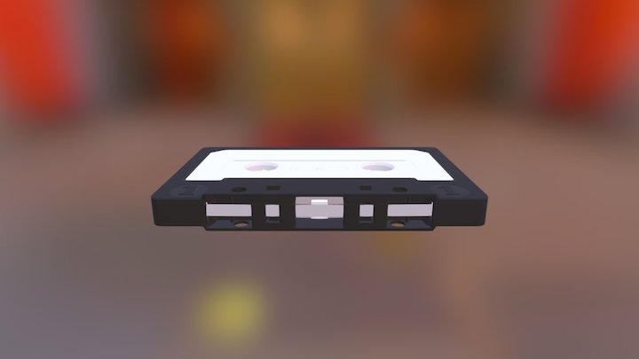 Cassettebandje 3D Model