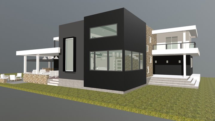 Casa Habitación 3D Model