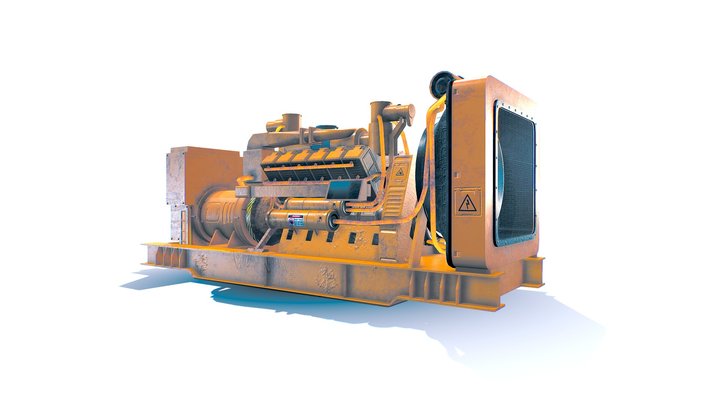 Generator | Old Test Job 3D Model