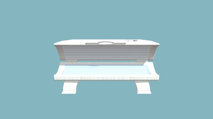 Sun Bench 3D Model