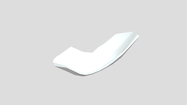 Single Rocking Chair Finial (7) 3D Model