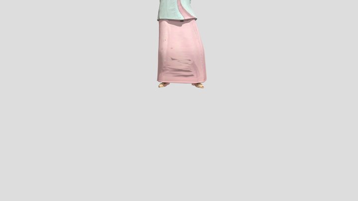 Teacher Talking 3D Model
