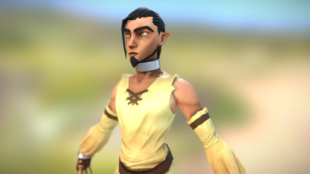 Chara Design 02 - Exotic elf