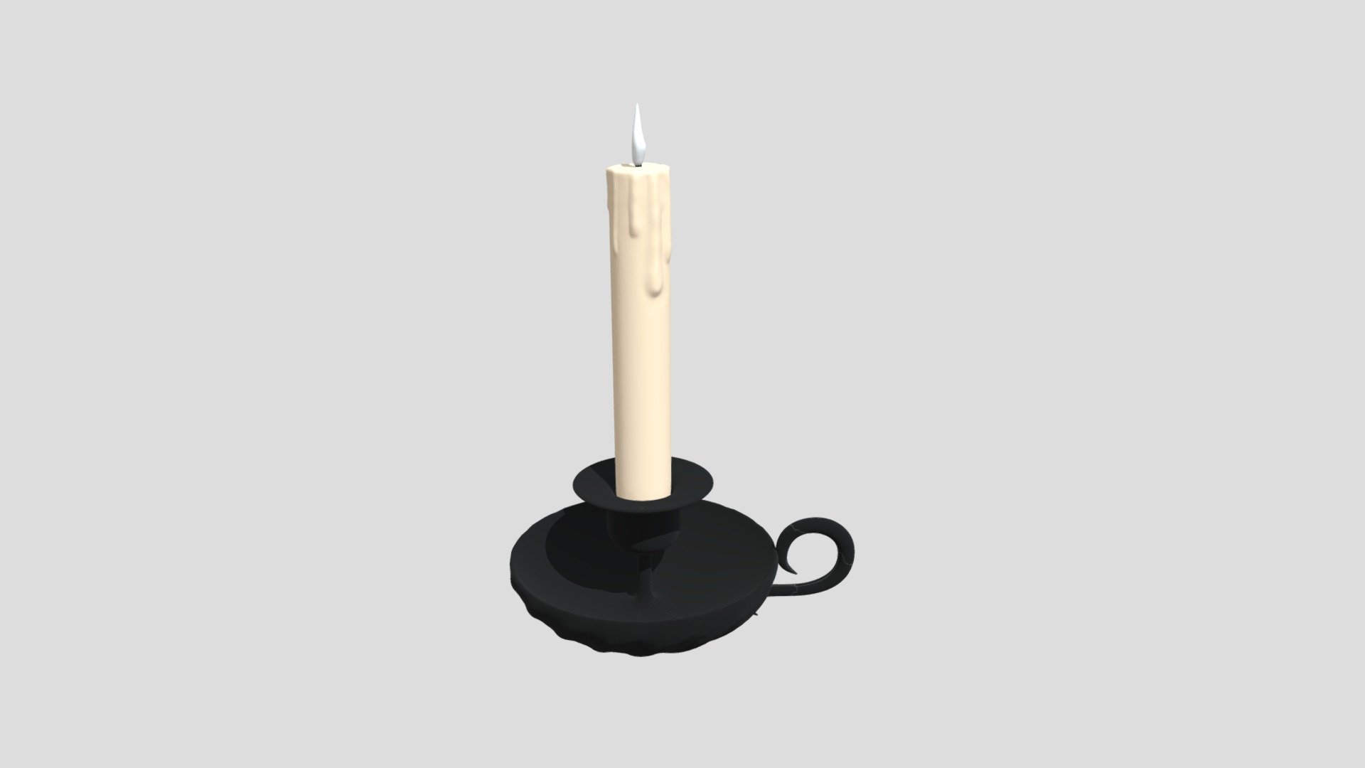 свеча - Download Free 3D model by Kseniya_Smirnova [e7aed7f] - Sketchfab