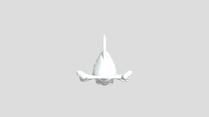 Hammerhead Shark Sculpt 3D Model