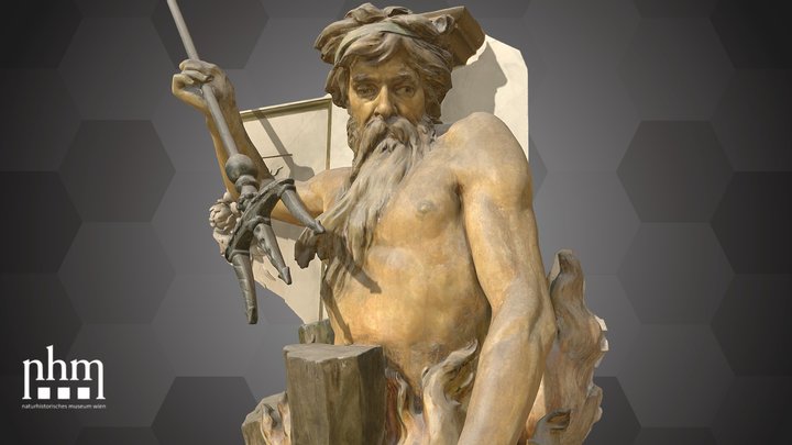 Figure embodying the element fire – Gratis 3D-model STL