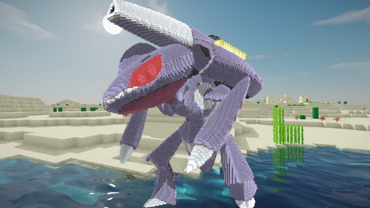 Minecraft Pirouette Meloetta Build Schematic - 3D model by inostupid  (@inostupid) [265aa2f]