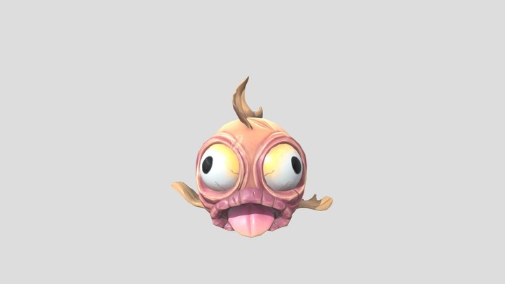 Giant Fish 3D Model