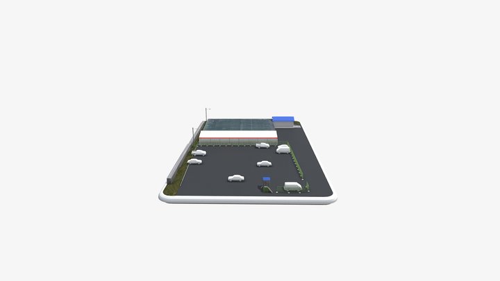 Виктория (Садовый центр), ул. Чичерина, 22 3D Model