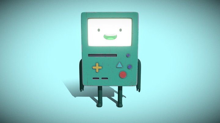 BMO - Adventure Time 3D Model