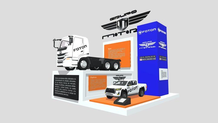 Grupo JCM MOTORS 3D Model
