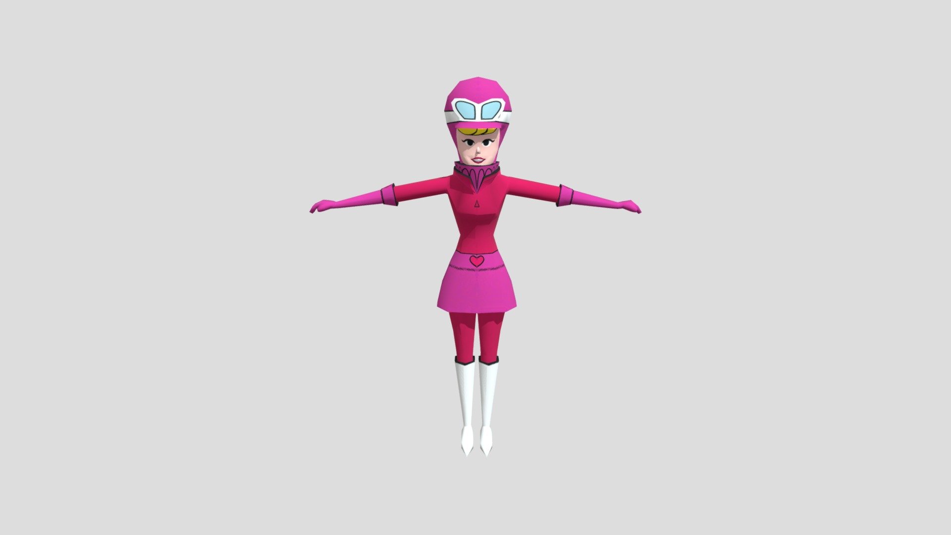 Penelope Pitstop (Wacky Races) - Download Free 3D model by Guilherme ...