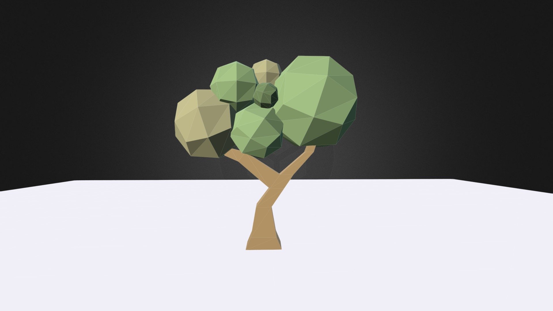 Tree Flat Design