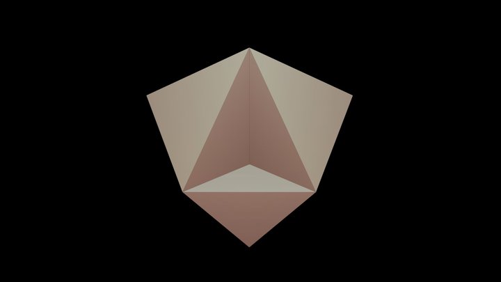 Decahedron 3D Model
