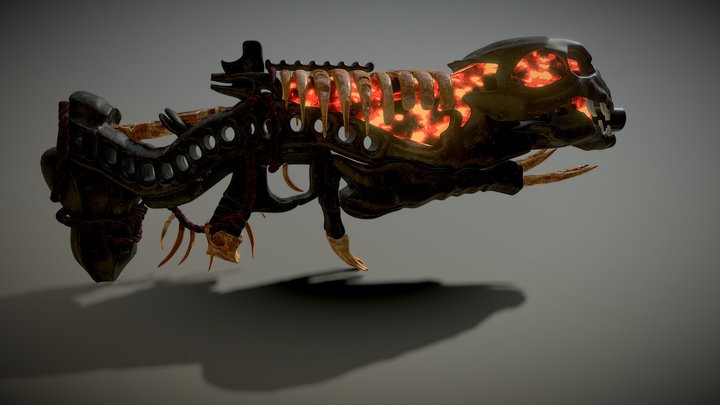 Ghost Gun 3D Model
