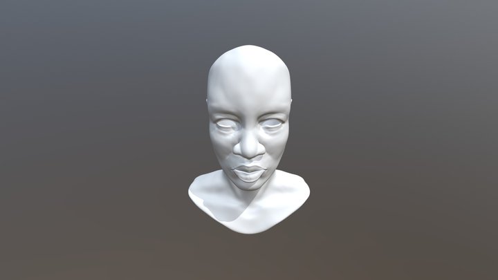 Danai Gurira First Pass 3D Model