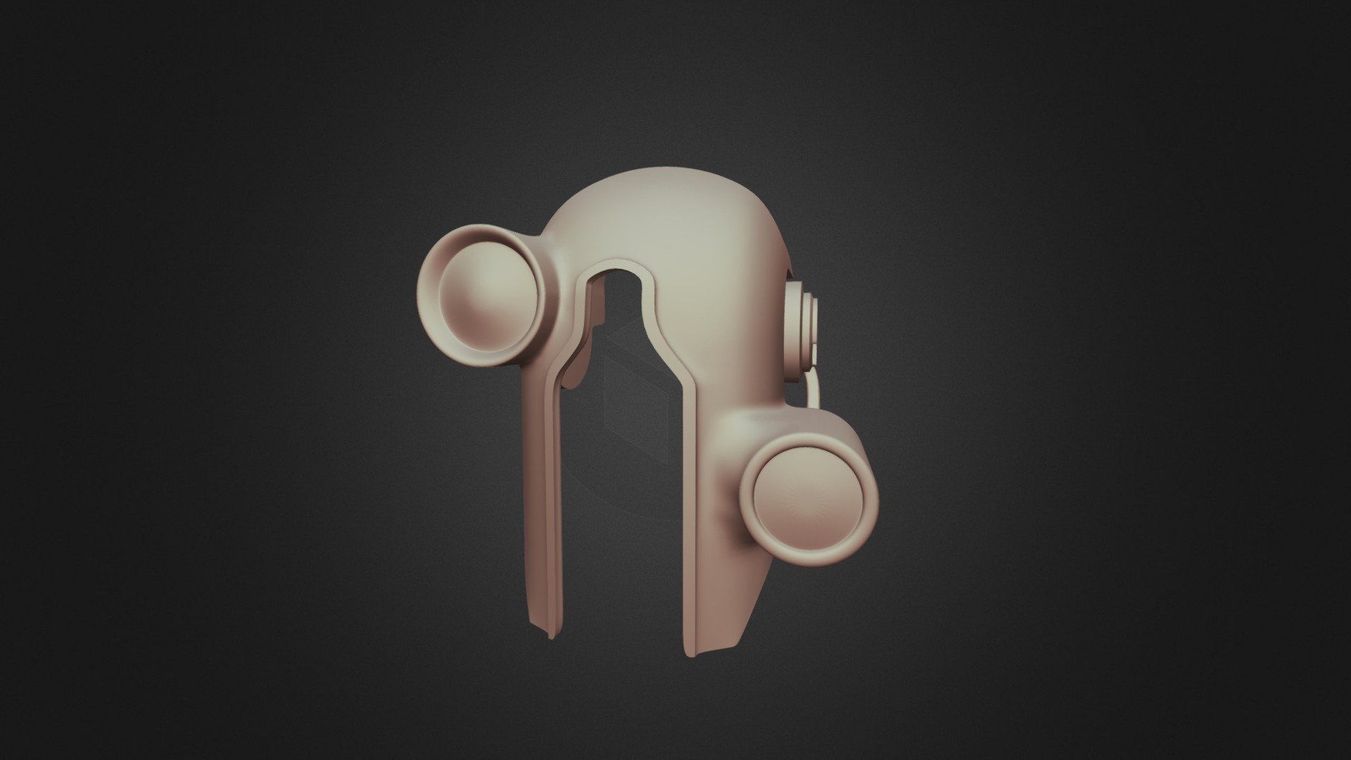 Umbra hands helmet "flamethrower hands"