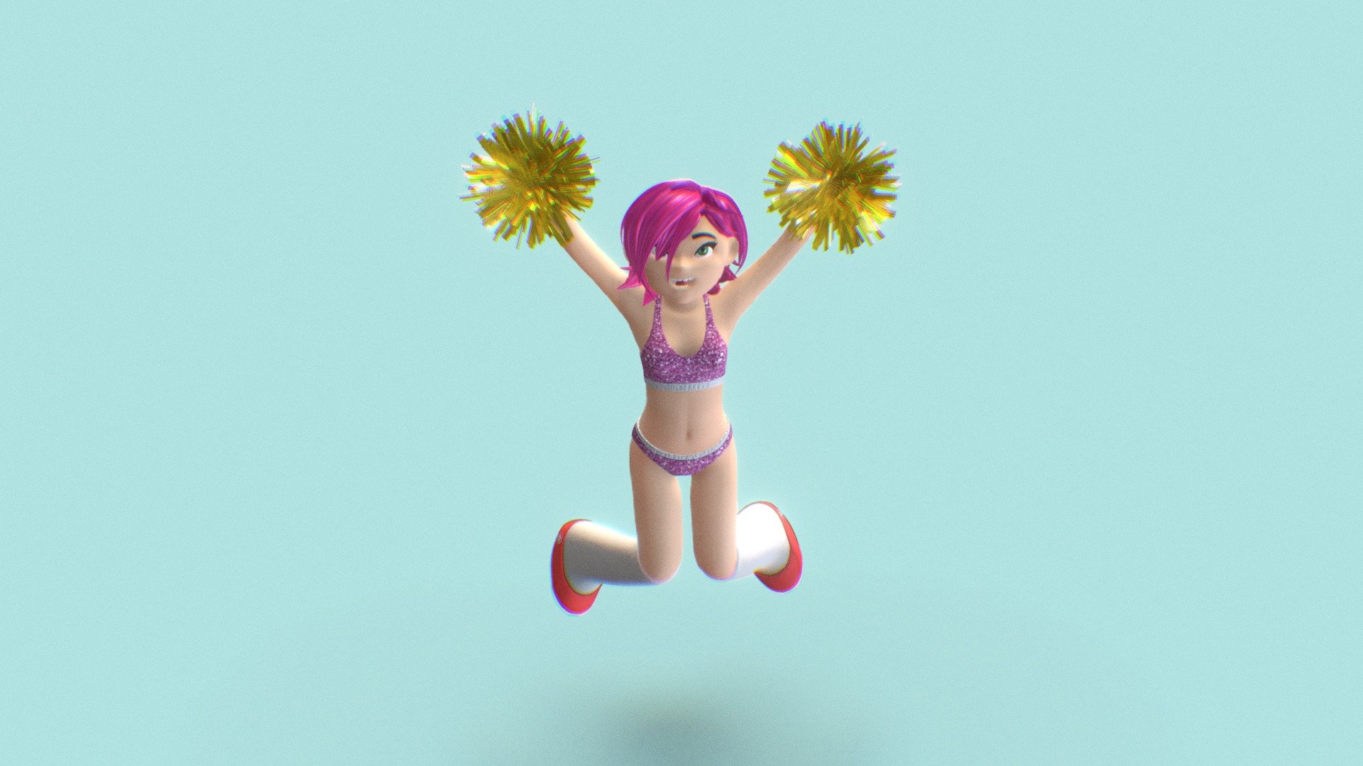 Cheerleader Girl