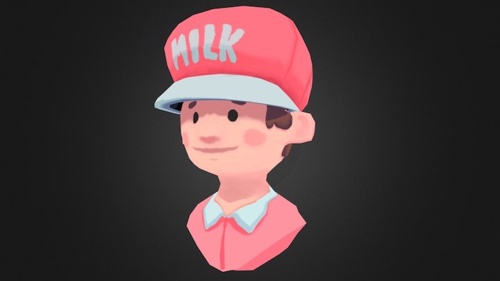 Milk Boy 3D Model