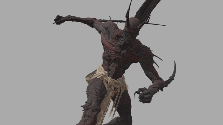 Black Myth: Wukong - Hong Hai Er (Stg2)[Anim V1] – Modello 3D gratuito STL