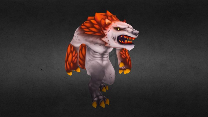 Wild Werewolf 3D Model