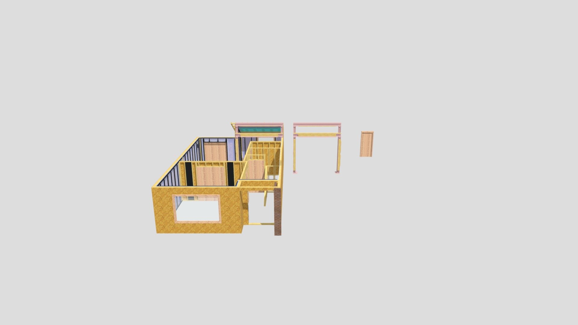 GF Rafter Panels - 3D model by ThomasIJM [e7b6226] - Sketchfab