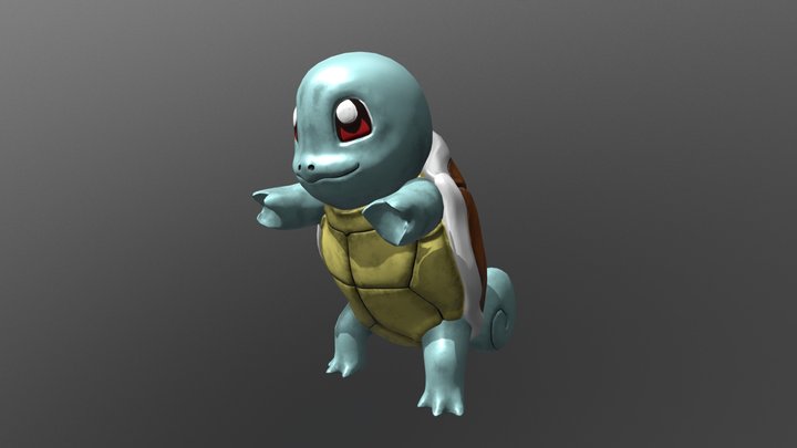 Squirtle 3D Model