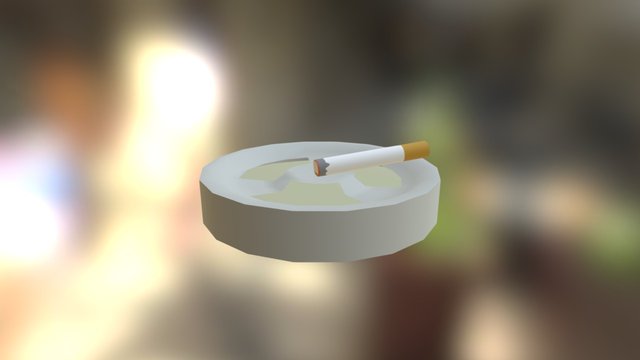 Ashtray 3D Model