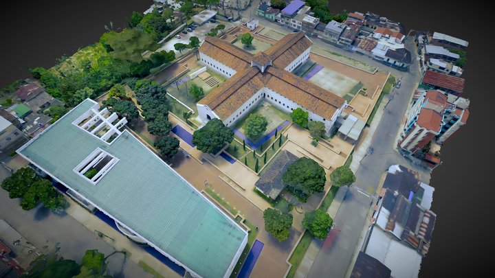 Panóptico de Ibagué 3D Model