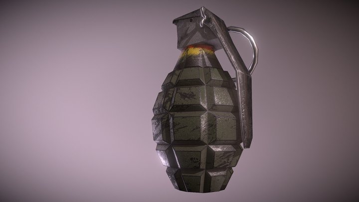 MKII Grenade 3D Model