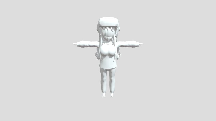 Female Ultragamer Conner 3D Model