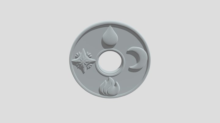 Elemental Coin – Modelo 3D gratuito STL