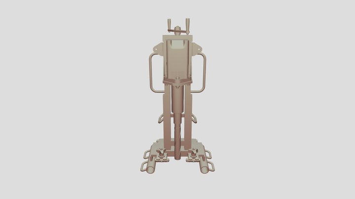 Ashtead Technology Hydraulic Pedestal Drill 1 3D Model