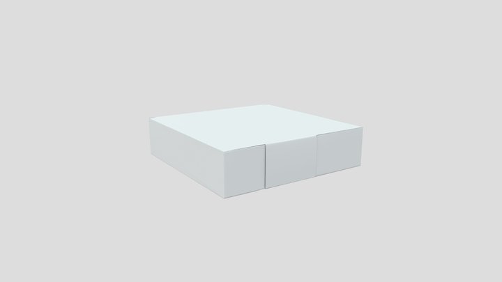 Sticker Dispenser box 3D Model