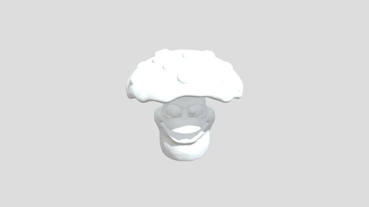 Mushroom Buddy 3D Model