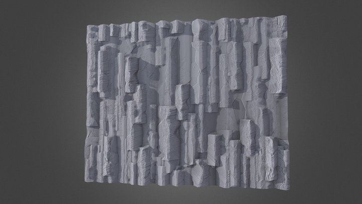 Basalt Substance 3D Model
