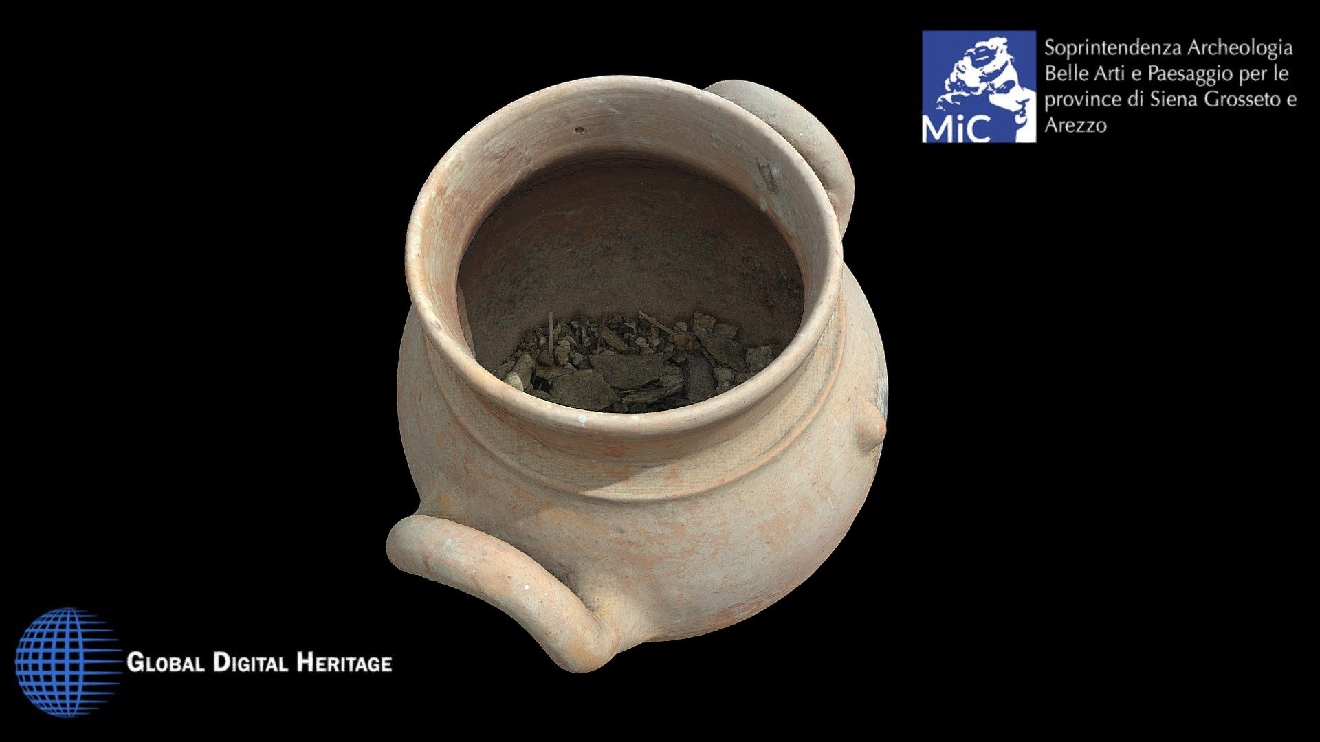 Common ware stamnoid small olla, Poggio Pinci
