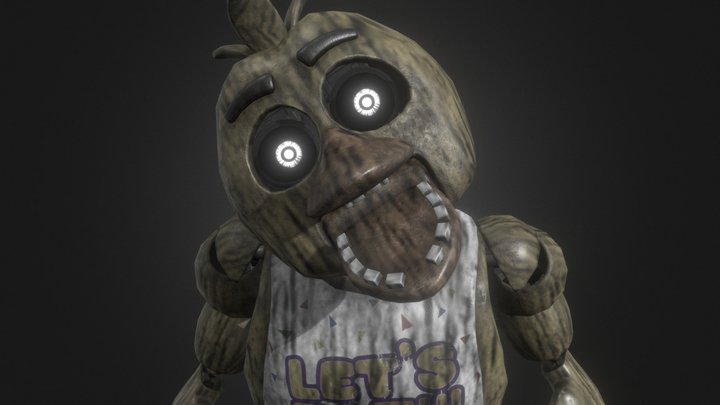 Phantom Chica HW [MODEL EDIT 2.0] – Kostenloses 3D-Modell STL