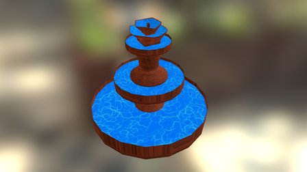Fountain 3D Model