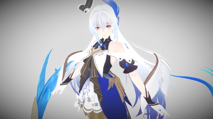 Rouie (Arena Of Valor) 3D Model