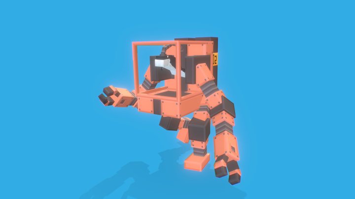 Whale Mech 3D Model