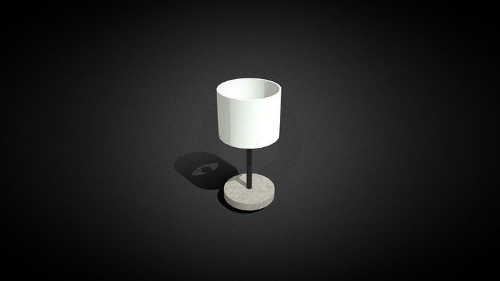 Table Lamp 3D Model