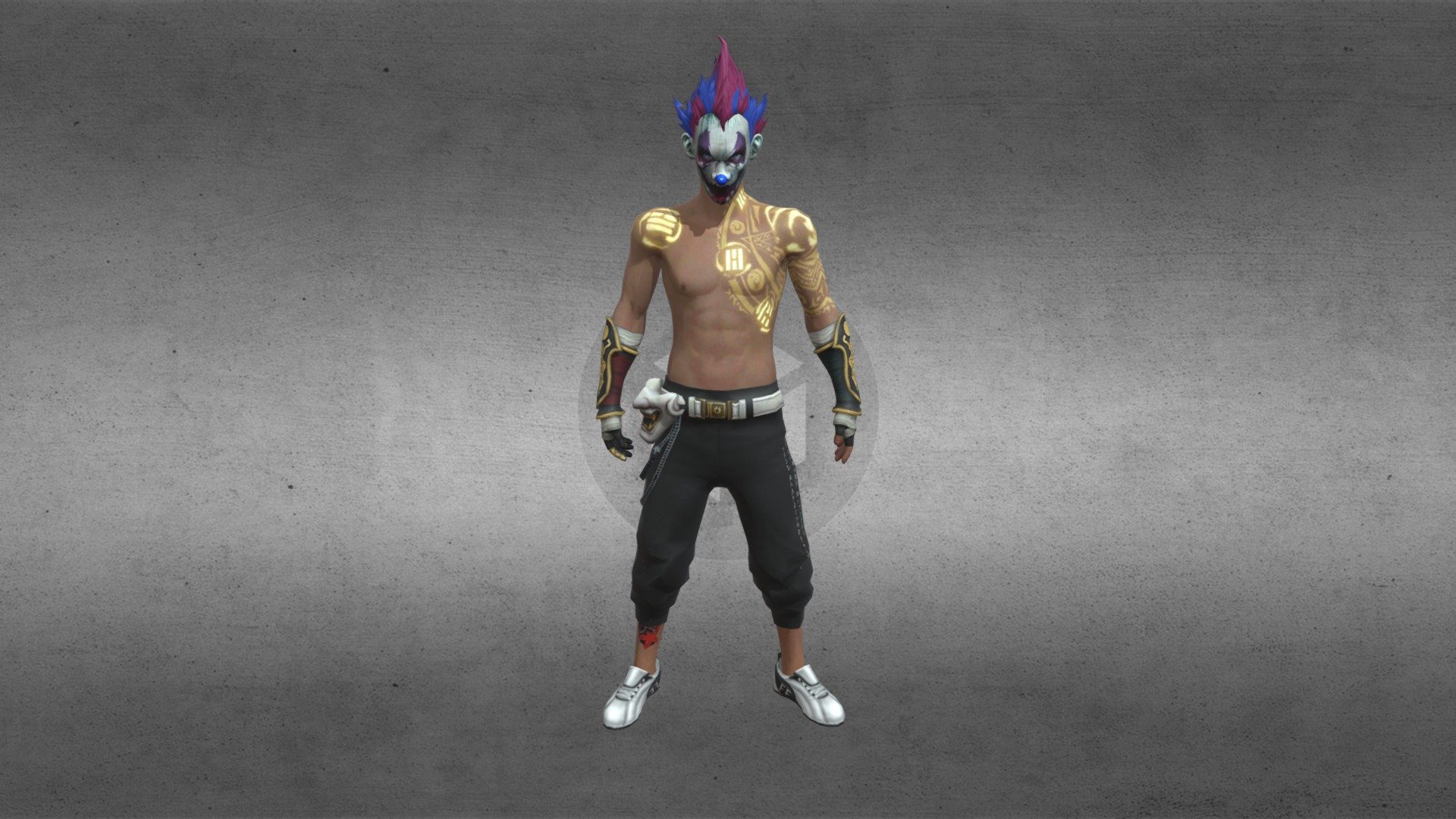 freefire joker new model by pace gaming