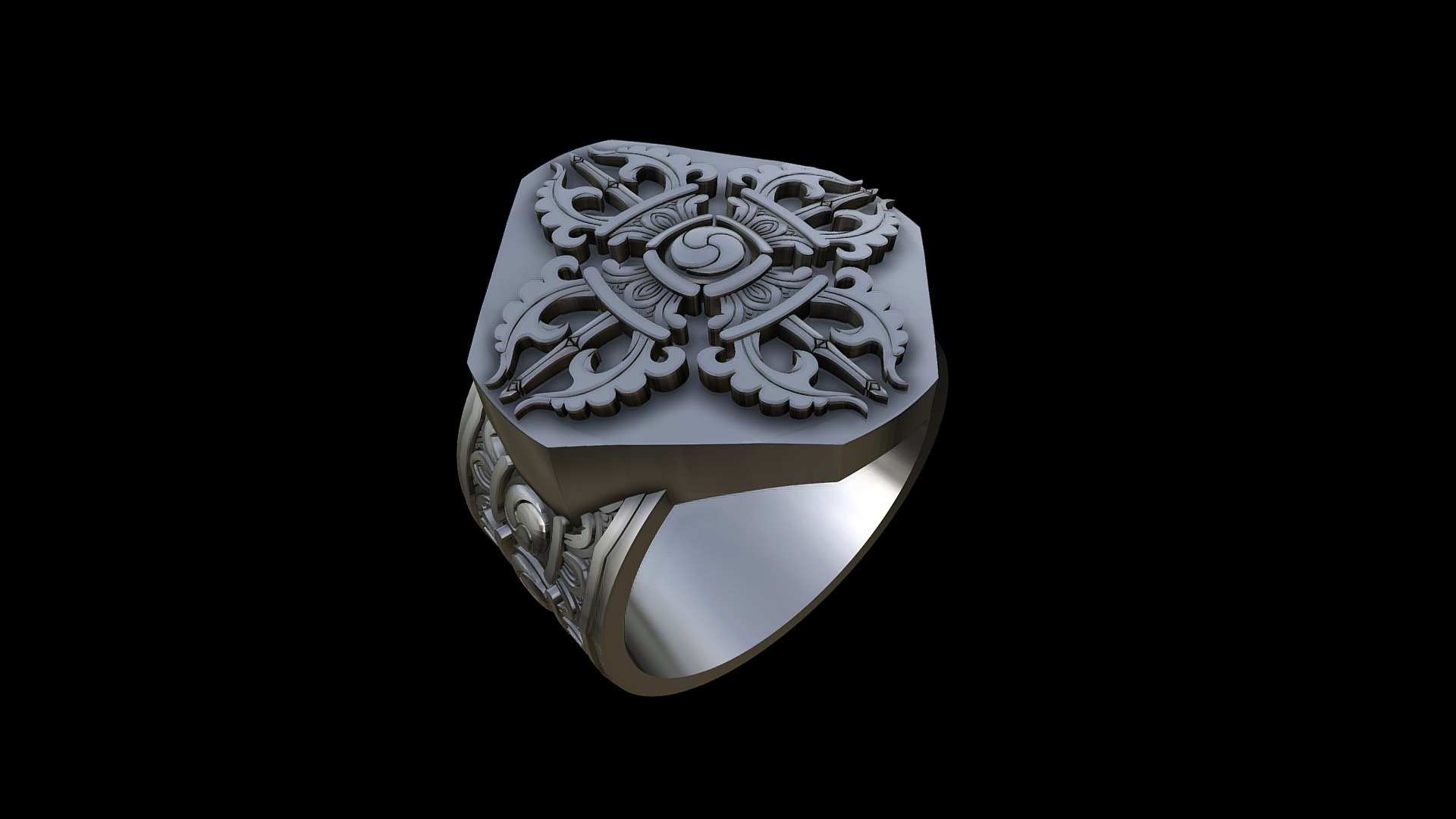 Vishvavajra Ring - 3D model by NiTrideDesign [e7bc054] - Sketchfab