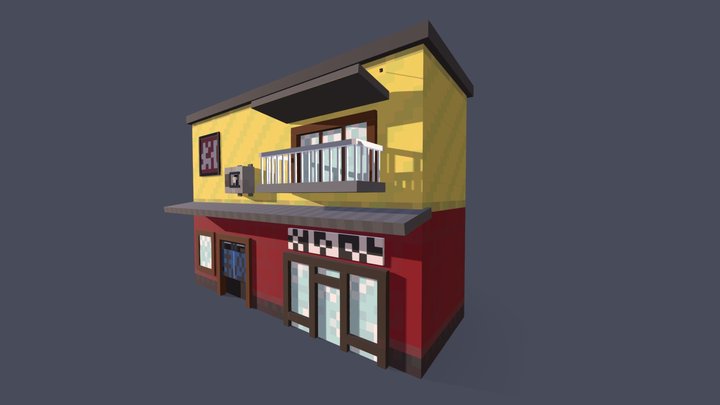 Store_final 3D Model